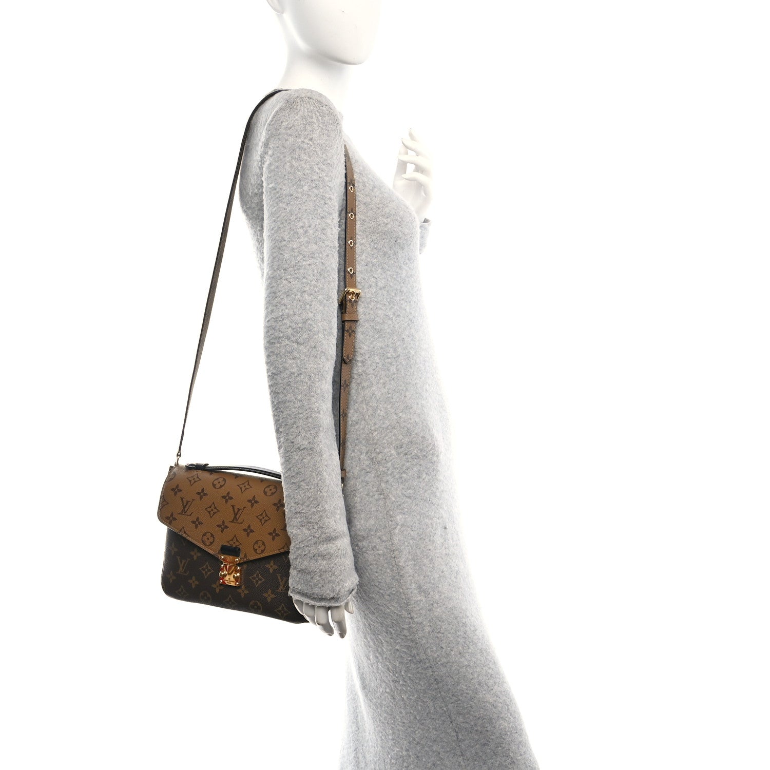 Louis Vuitton Reverse Monogram Pochette Metis 2 of 10
