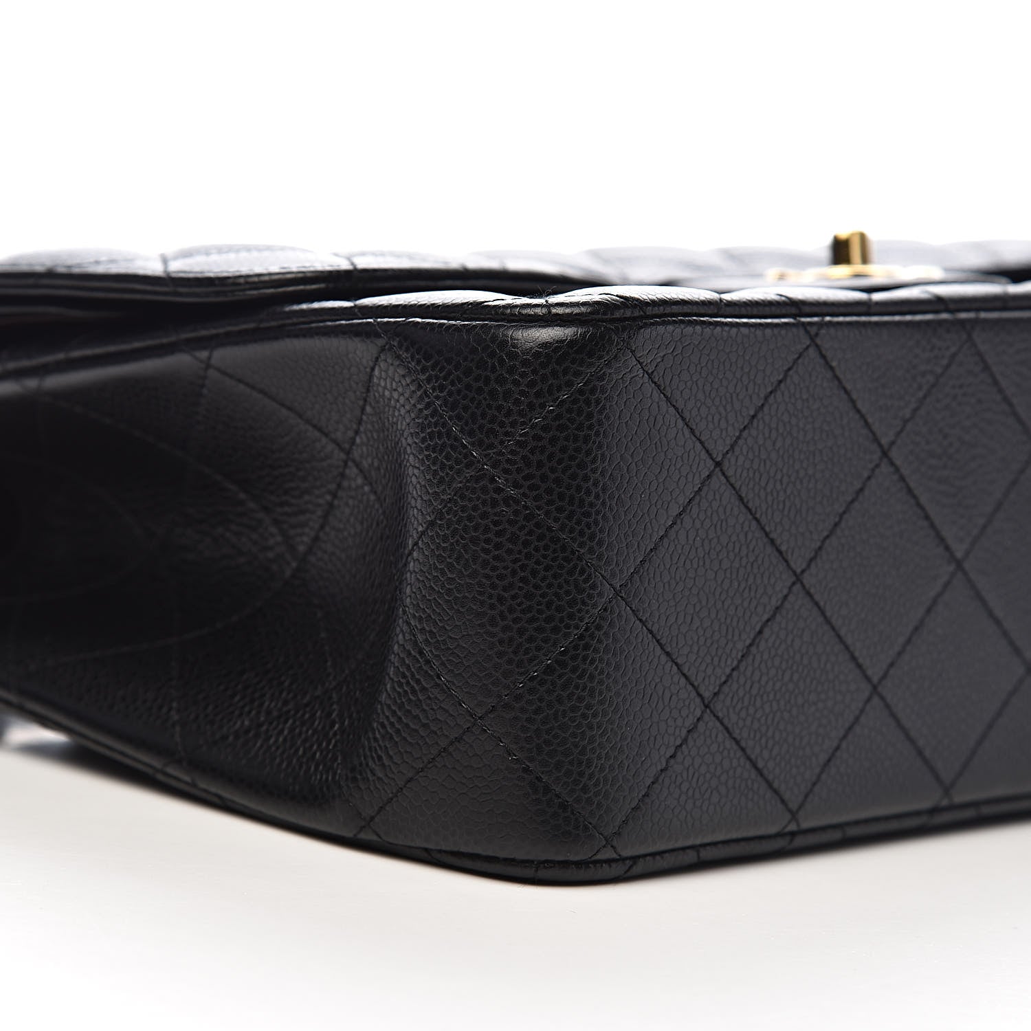 Chanel Caviar Quilted Jumbo Double Flap Black 8 of 11
