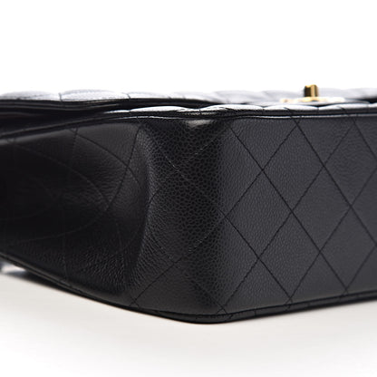 Chanel Caviar Quilted Jumbo Double Flap Black 8 of 11