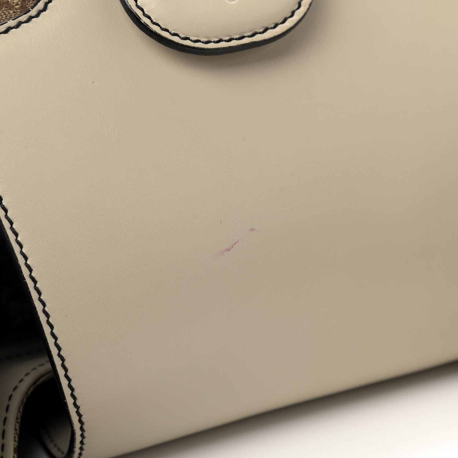 Gucci Monogram Margaux Calfskin Medium Emily Hobo Beige Ebony Mystic White 12 of 12
