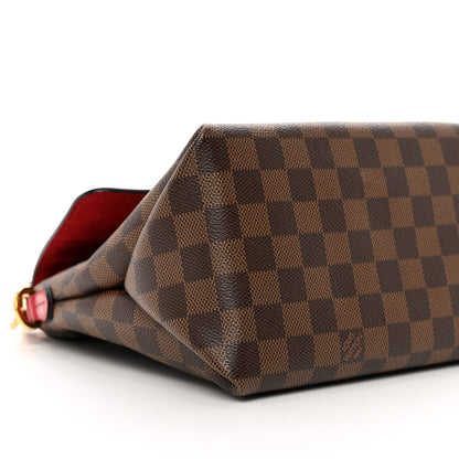 Louis Vuitton Damier Ebene Beaubourg MM Scarlet 8 of 10