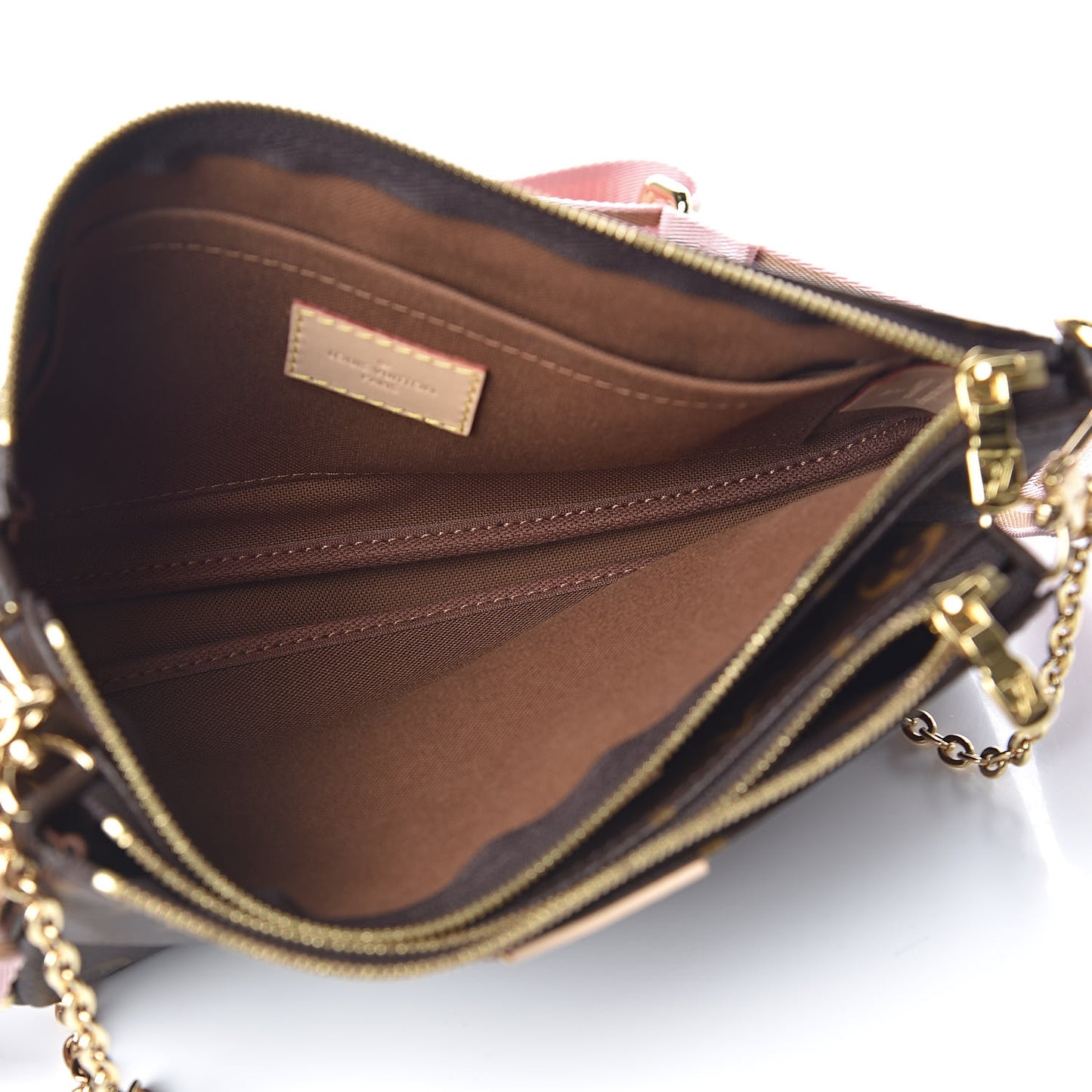 Monogram Multi Pochette Accessories Rose Clair