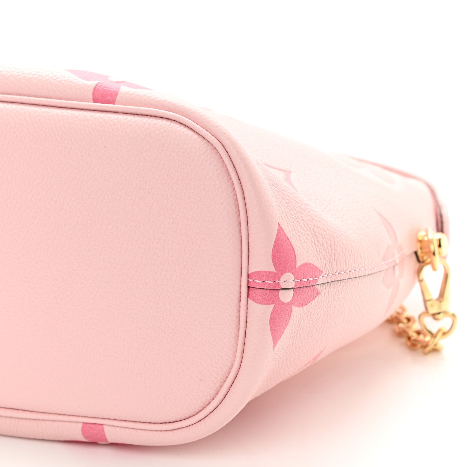 Louis Vuitton Empreinte Monogram Giant By The Pool Marshmallow Hobo PM Bouton De Rose 8 of 8