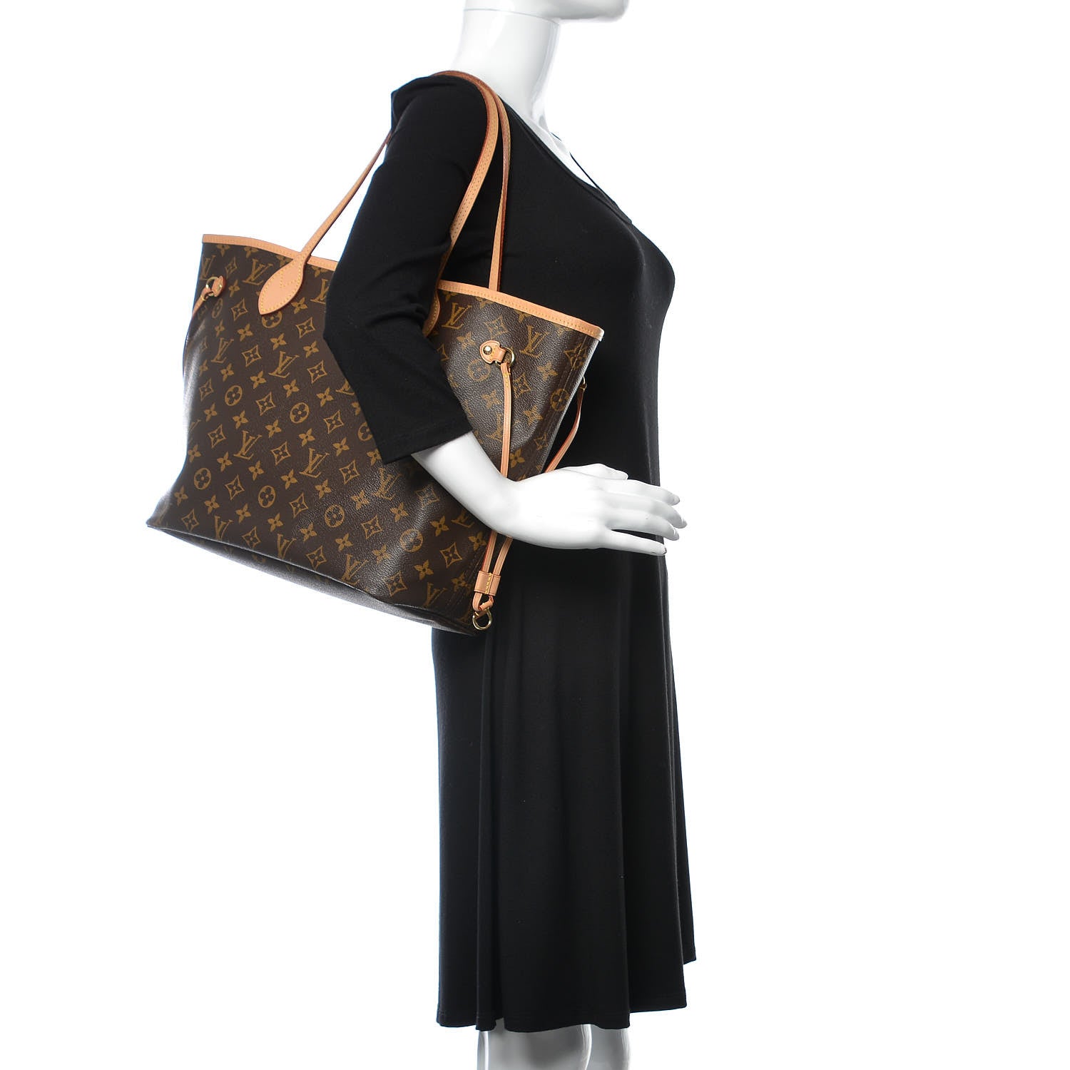 Louis Vuitton Monogram Neo Neverfull MM 2 of 12
