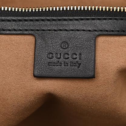 Gucci GG Supreme Monogram Medium Padlock Tote Black 6 of 10