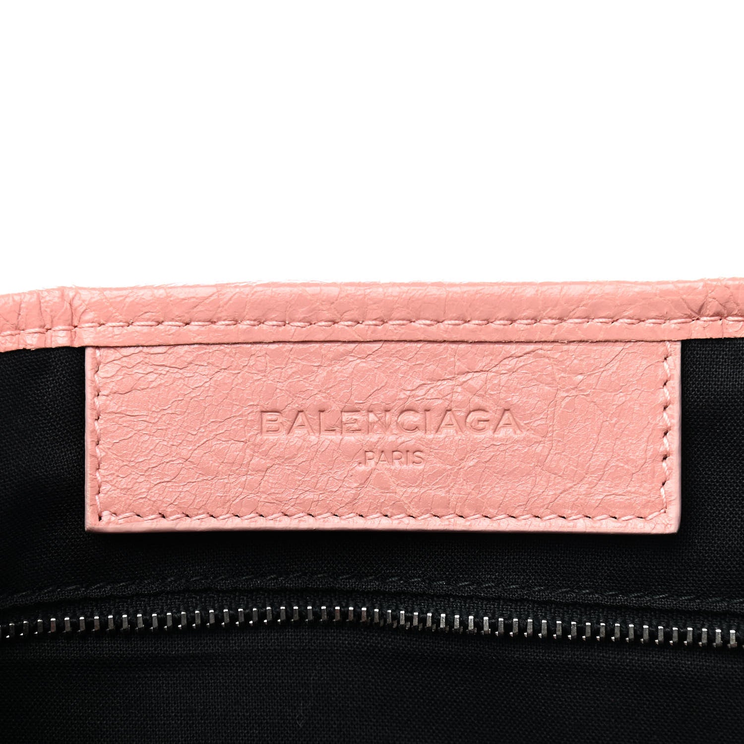 Balenciaga Agneau Stadio Ruban Viscose S Navy Cabas Rose Ballerine 5 of 8