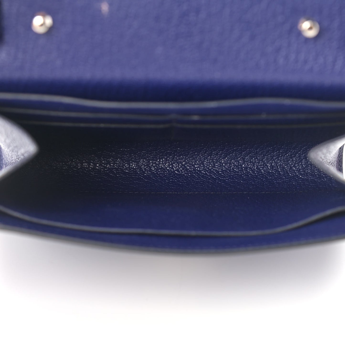 Chevre Mysore Clic 16 Wallet Blue Encre