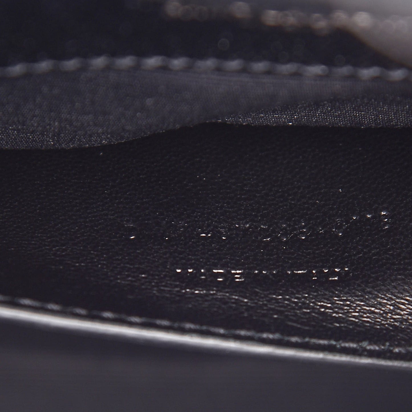 Grain De Poudre Textured Mixed Matelasse Triquilt Medium Monogram Satchel Black