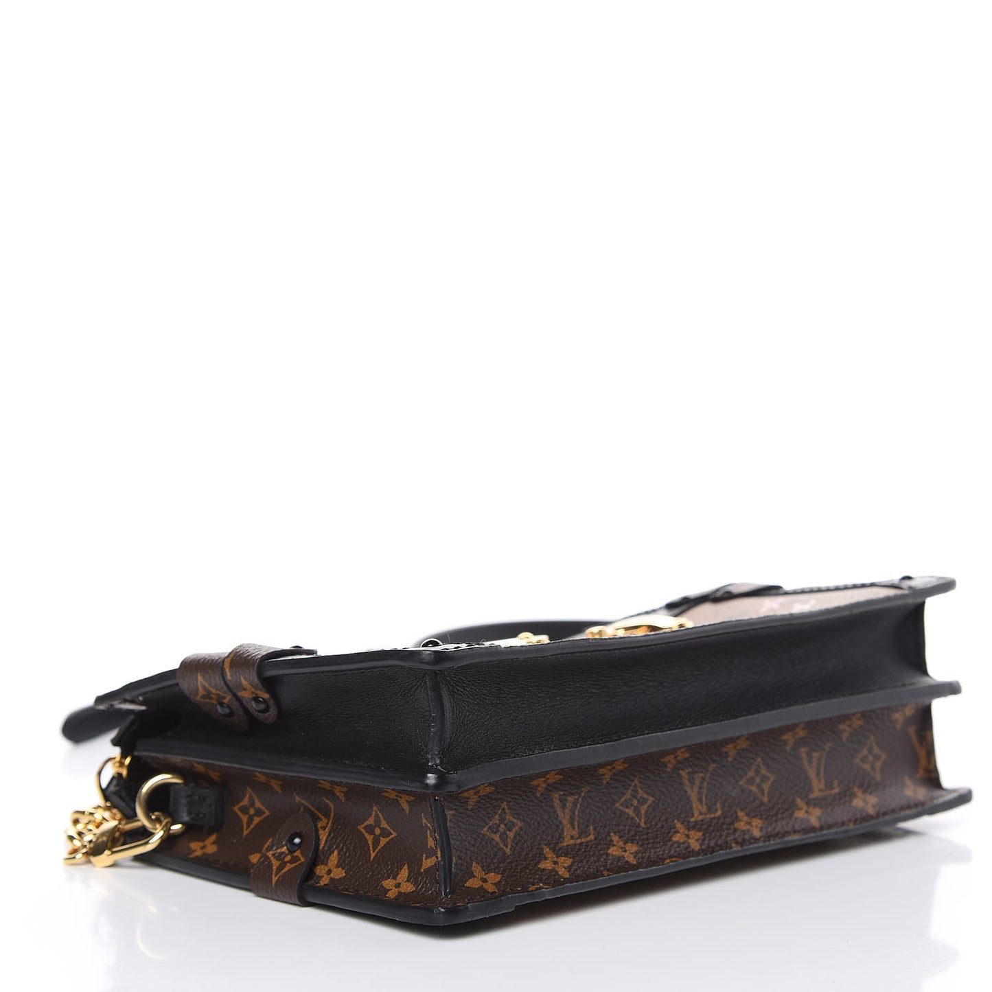 Reverse Monogram Trunk Clutch