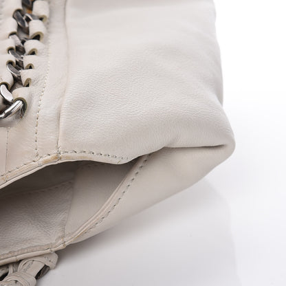 Chanel Calfskin Large East West Modern Chain Tote White 21 of 21