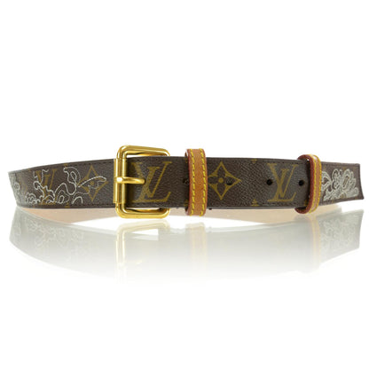 Louis Vuitton Monogram Dentelle Belt 95 38 1 of 7