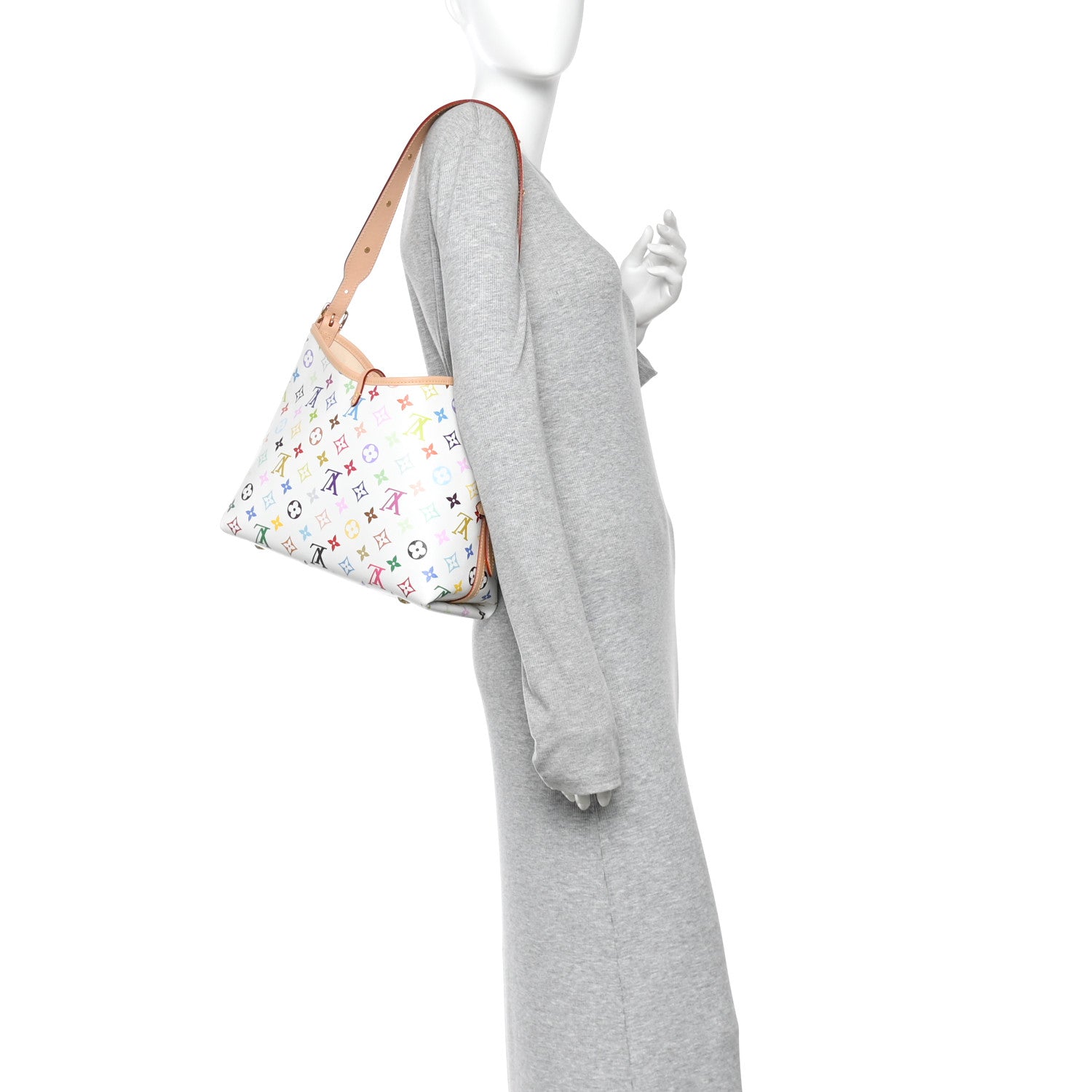 Louis Vuitton LV X TM Monogram Multicolor CarryAll PM White 2 of 11