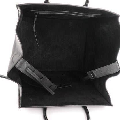 Celine Supple Calfskin Medium Phantom Luggage Black 5 of 7