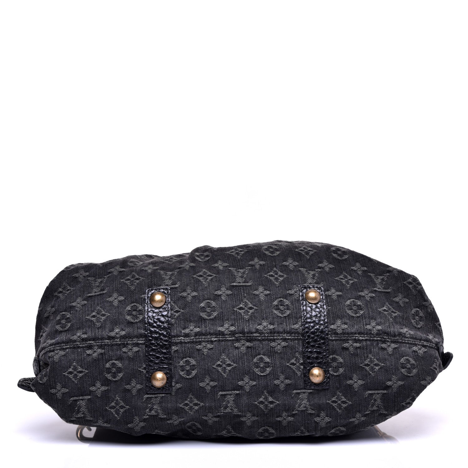 Louis Vuitton Denim Neo Cabby MM Black 10 of 10