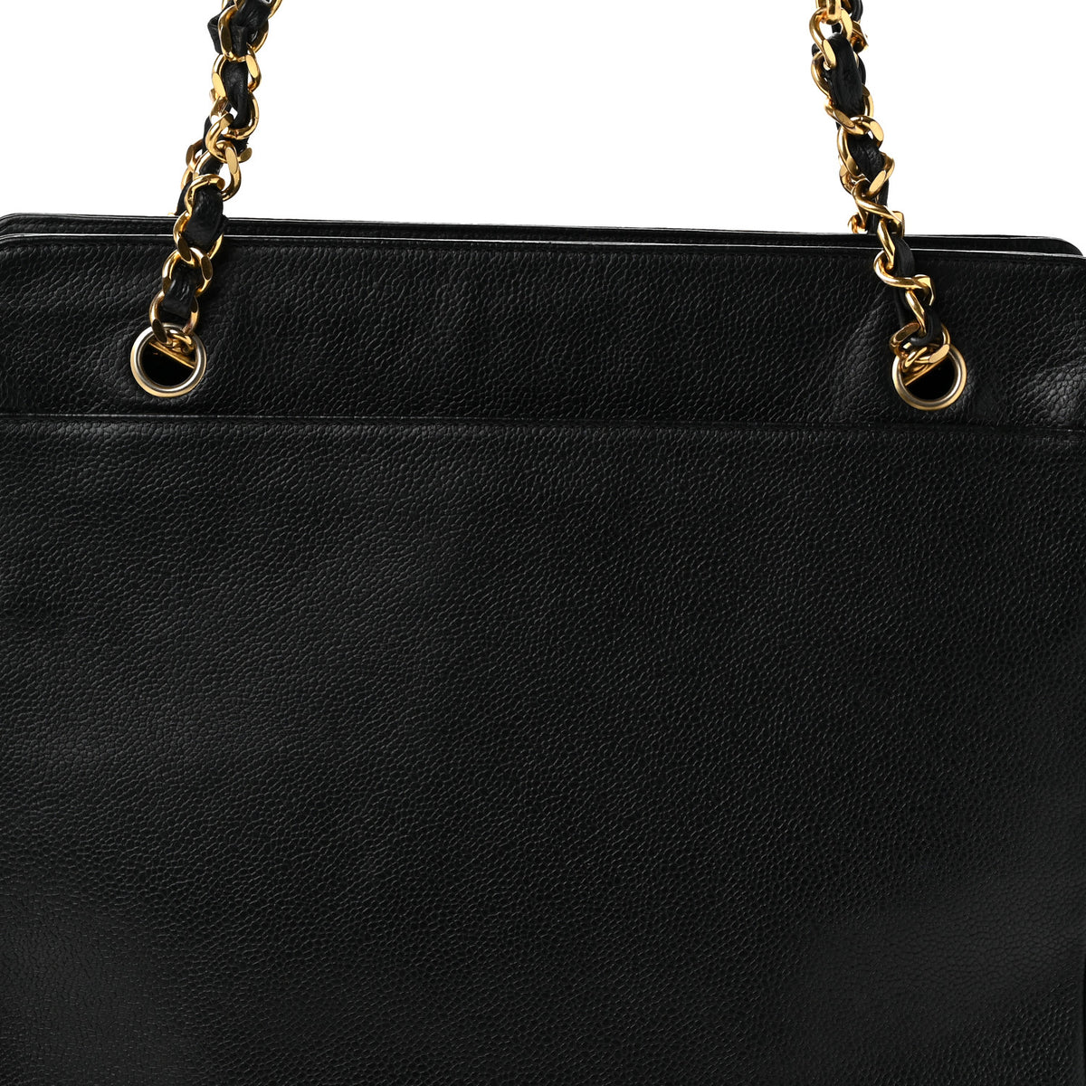 Chanel Caviar Triple CC Shoulder Bag Black 8 of 10