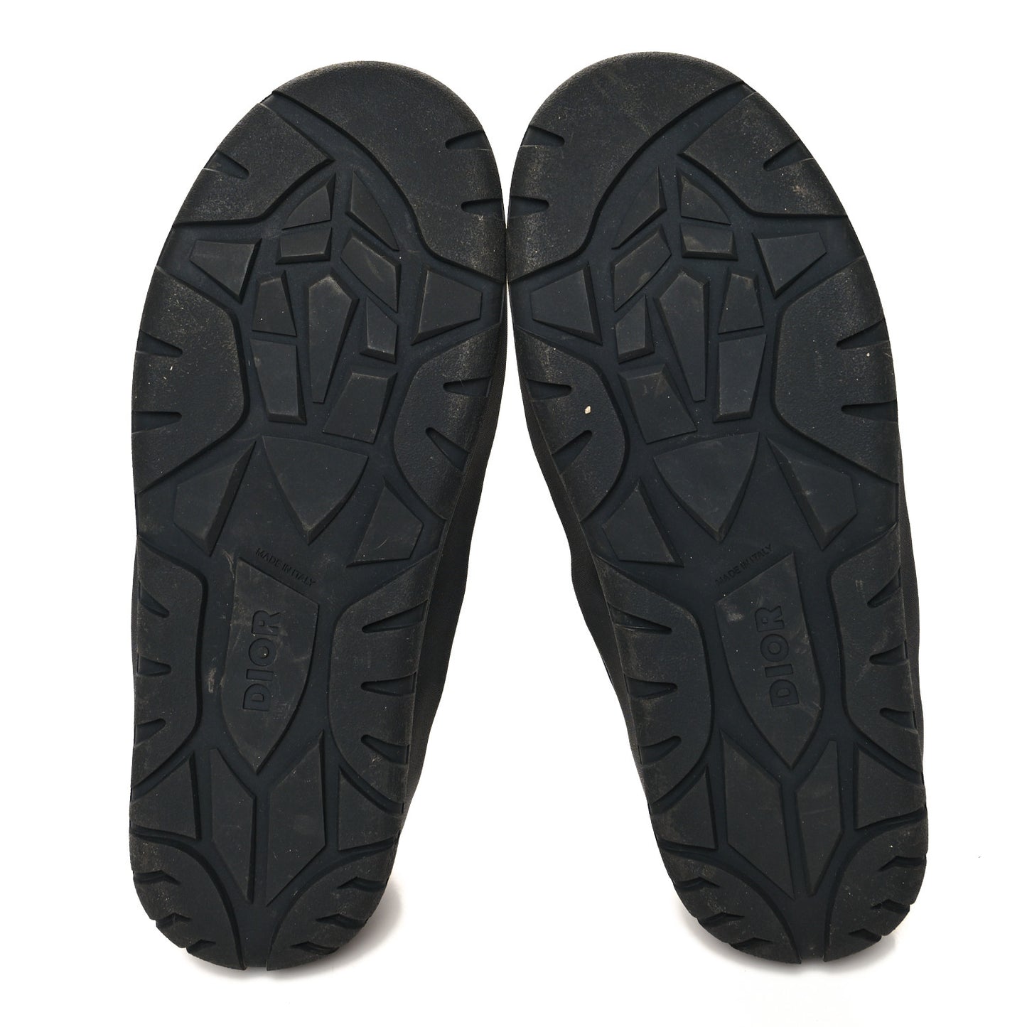 Nylon Oblique Mens Puffy Slippers 41 Blue