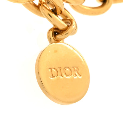 Christian Dior Metal Petit CD Chain Bracelet Gold 5 of 6