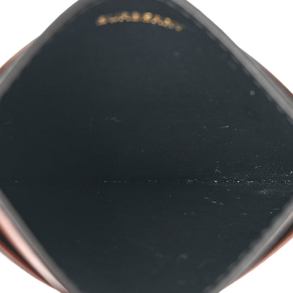 Burberry E-Canvas Calfskin Sandon Check Card Case Dark Birch 5 of 9