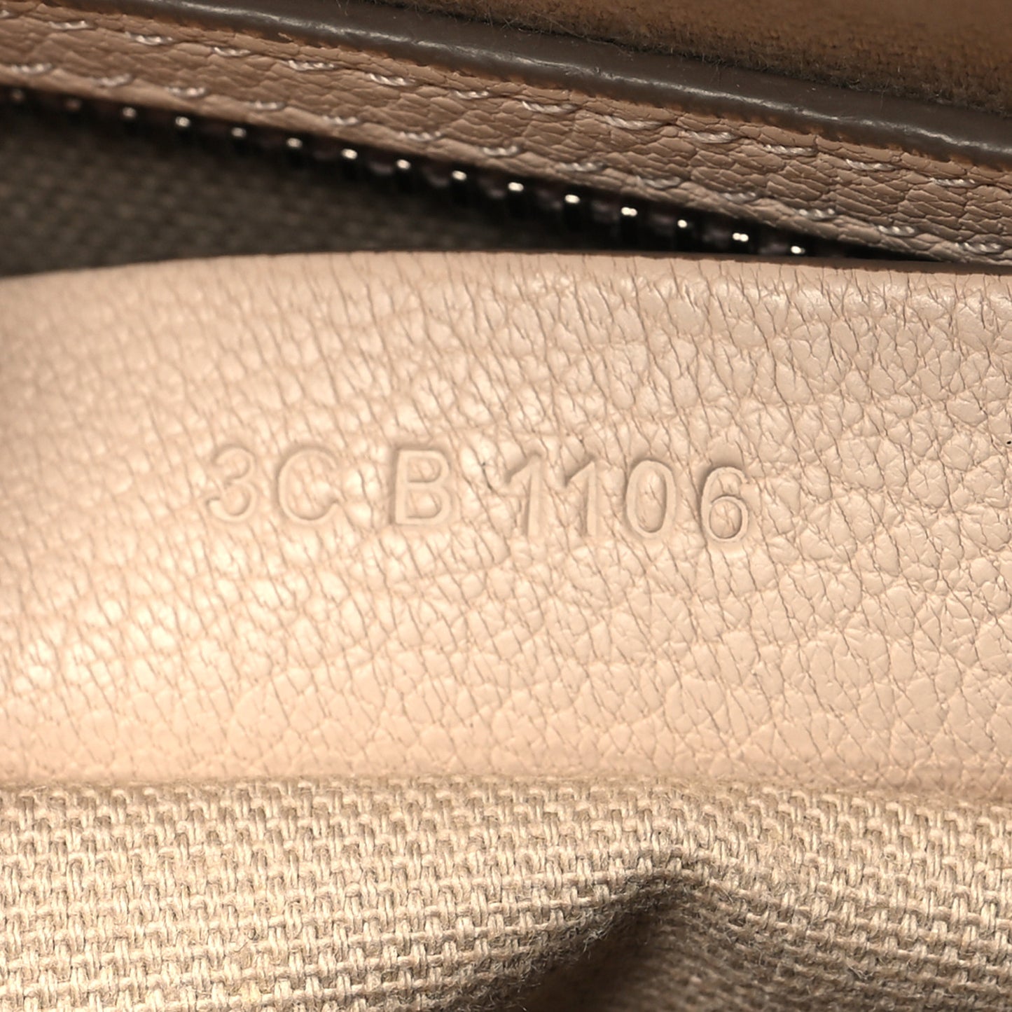 Sugar Goatskin Mini Antigona Nude Pink