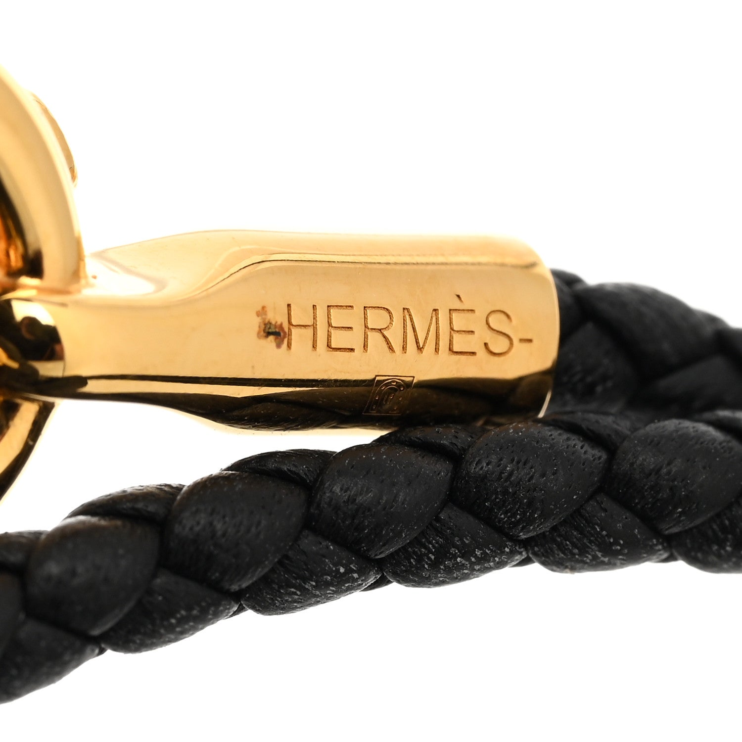 Hermes Swift Glenan Double Tour Bracelet T2 Black 5 of 6