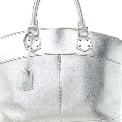Louis Vuitton Suhali Lockit MM Silver 8 of 14