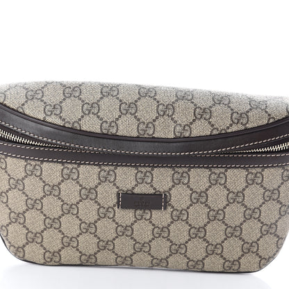 Gucci GG Supreme Monogram Belt Bag Dark Brown 6 of 6