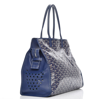 Goyard Goyardine Sac Hardy Pet Carrier PM Navy 4 of 10