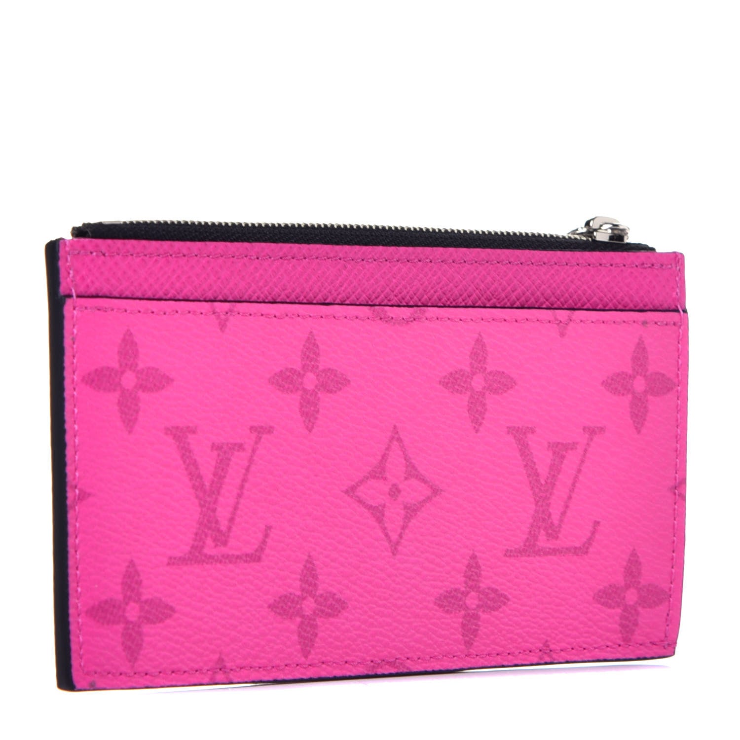 Louis Vuitton Taigarama Coin Card Holder Fuchsia 3 of 8