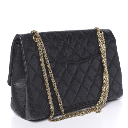 Chanel Aged Calfskin Quilted 2.55 Reissue 227 Flap Black 3 of 14
