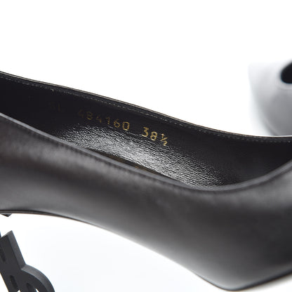 Saint Laurent Calfskin Opyum 85 Pumps 38.5 Black 8 of 10