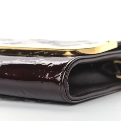 Louis Vuitton Vernis Rossmore MM Amarante 8 of 10