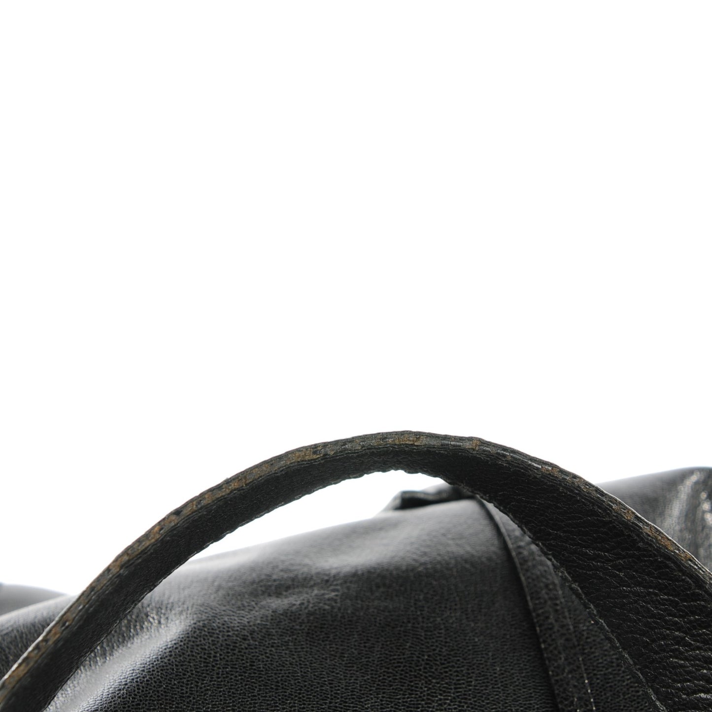 Leather Muse Messenger Bag Black