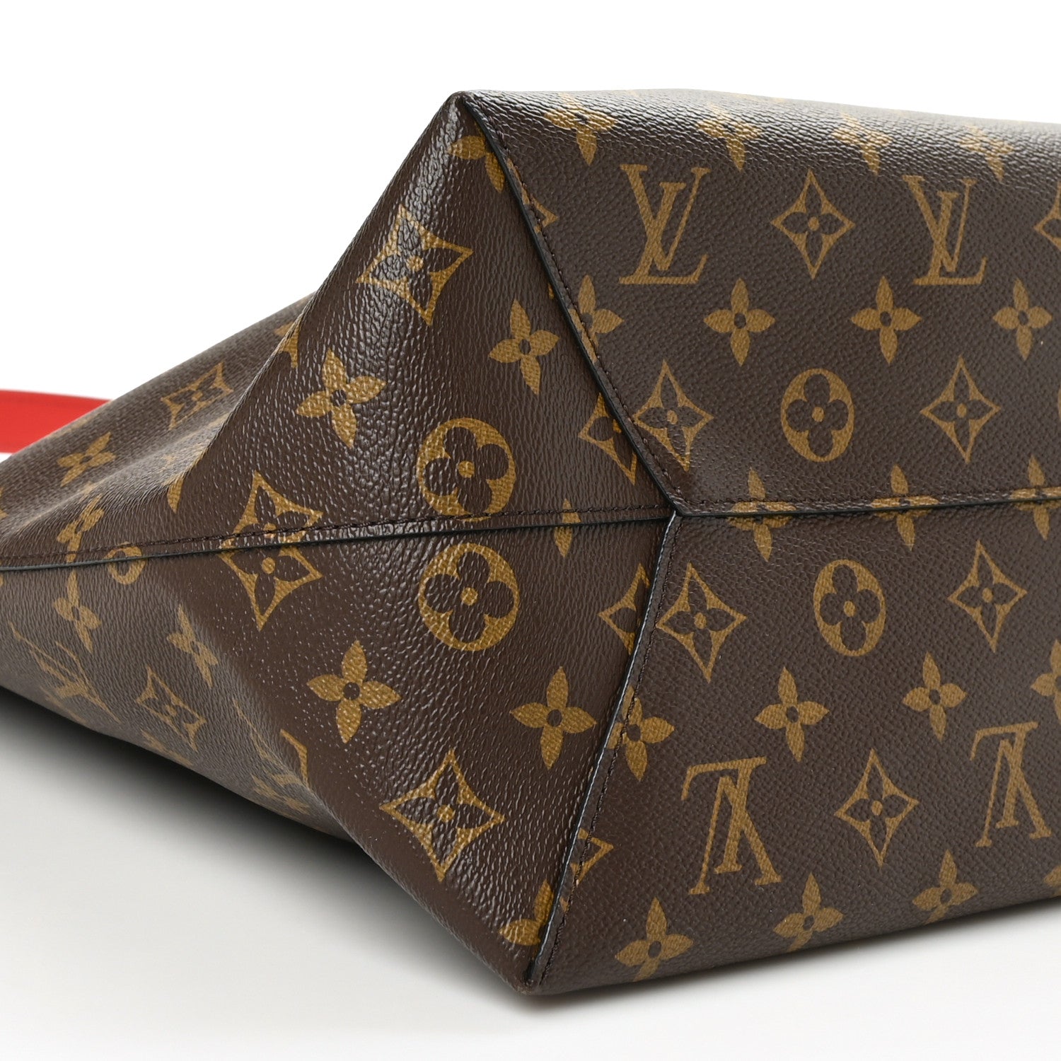 Louis Vuitton Monogram Flower Hobo Coquelicot 7 of 8