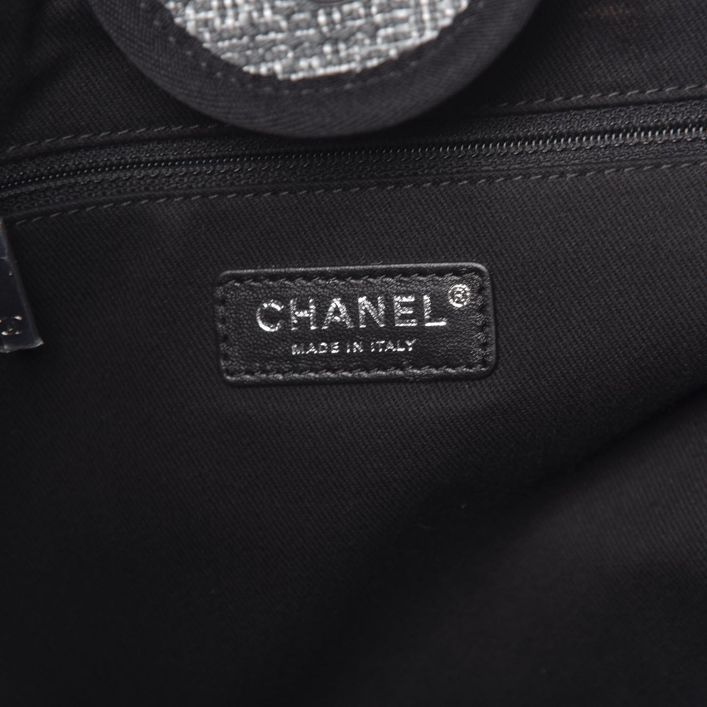 Canvas Medium Deauville Tote Charcoal