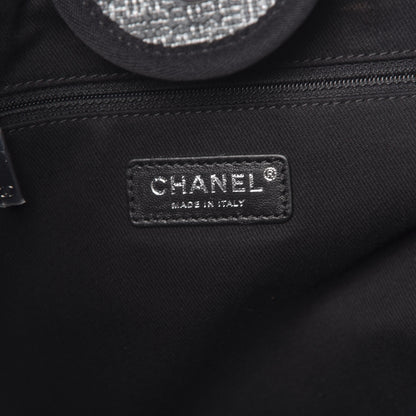 Chanel Canvas Medium Deauville Tote Charcoal 5 of 9