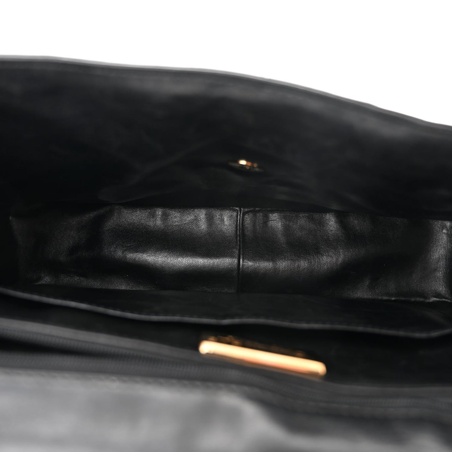 Alligator Jumbo Single Flap Black