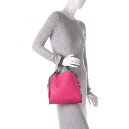 Stella McCartney Shaggy Deer Mini Falabella Tote Hot Pink 3 of 9