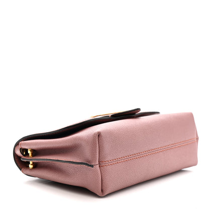 Burberry Soft Grain Calfskin Small Medley Crossbody Dusty Pink 4 of 14