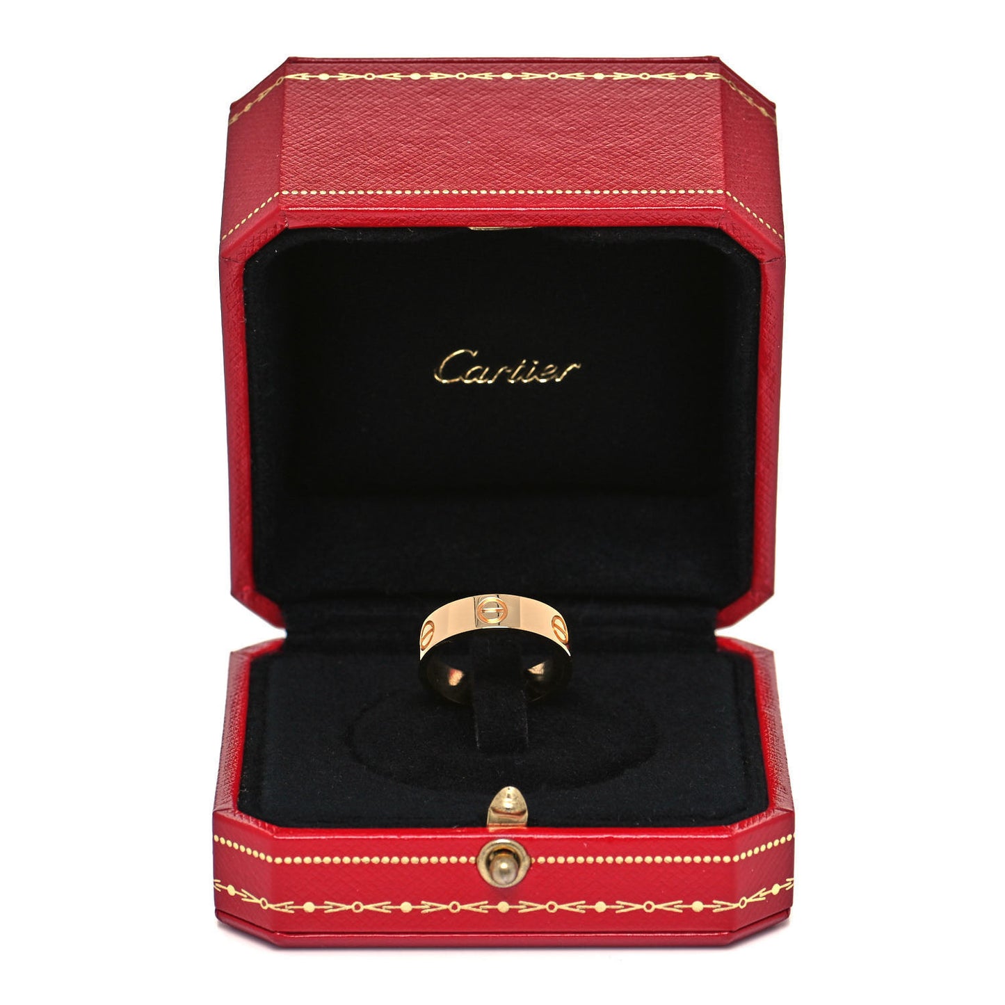18K Yellow Gold 5.5mm LOVE Ring 56 7.5