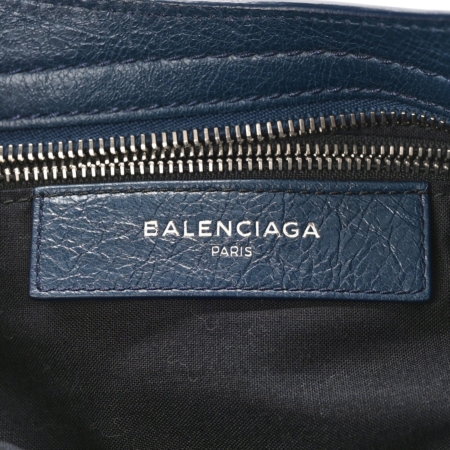 Balenciaga Agneau Giant 12 Silver Hardware City Bleu de Minuit 6 of 10
