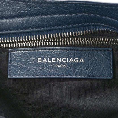 Balenciaga Agneau Giant 12 Silver Hardware City Bleu de Minuit 6 of 10