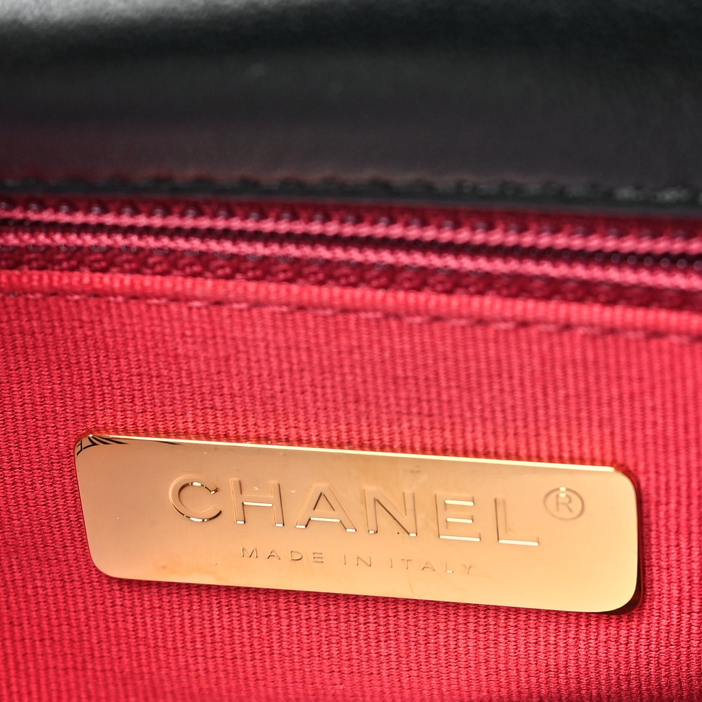 Lambskin Quilted Medium Chanel 19 Flap Black