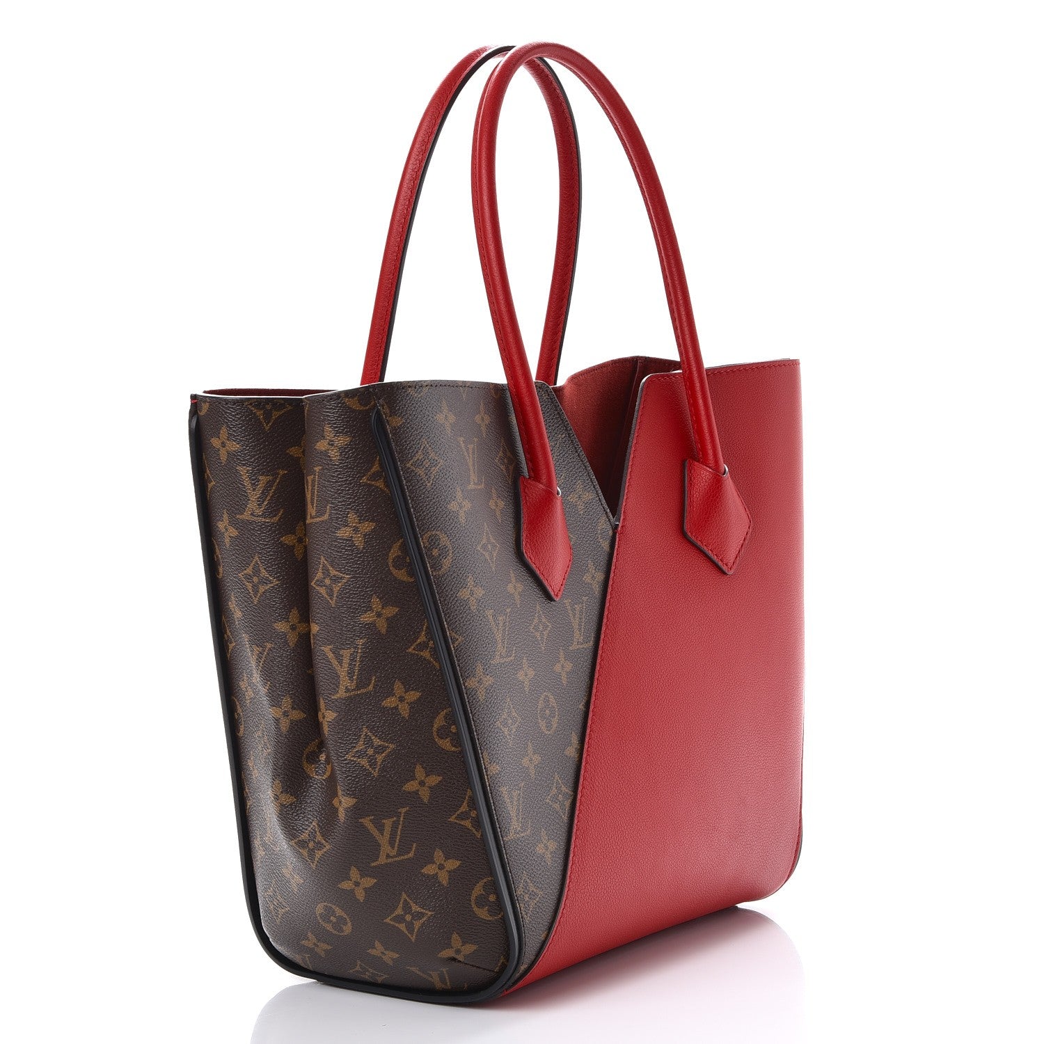 Louis Vuitton Calfskin Monogram Kimono Tote Cherry 3 of 8