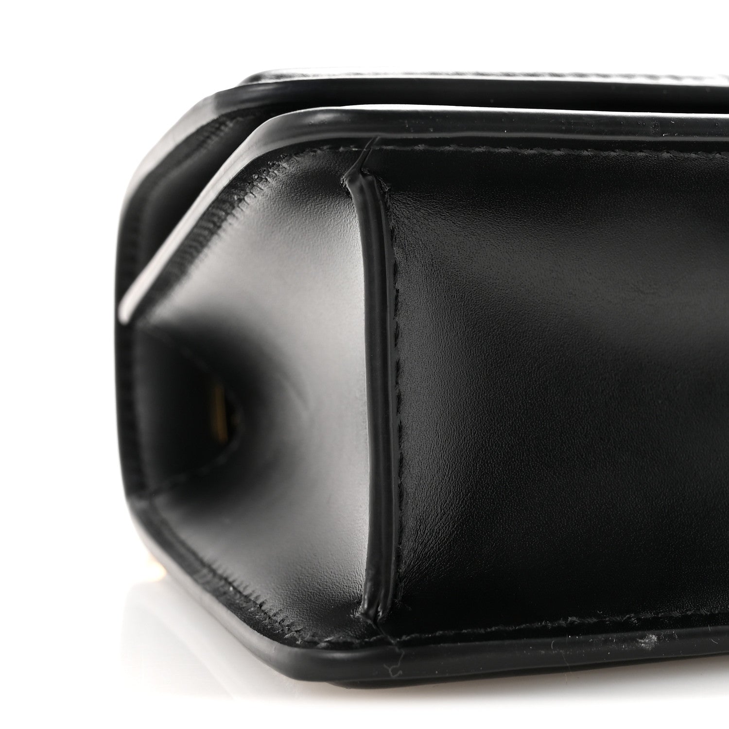 Burberry Calfskin Crystal Small TB Bag Black 8 of 9