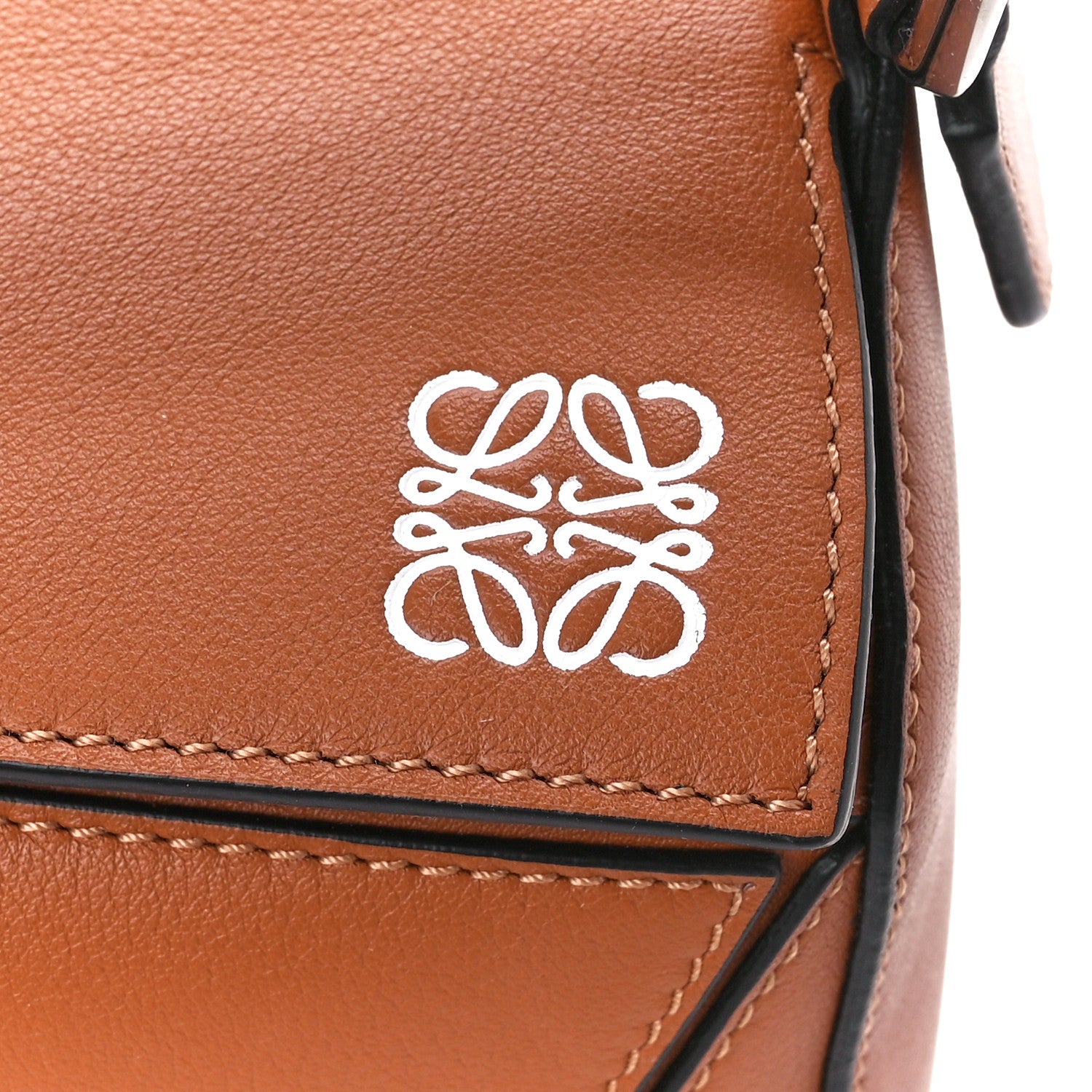 Loewe Calfskin Small Puzzle Bag Tan 7 of 10