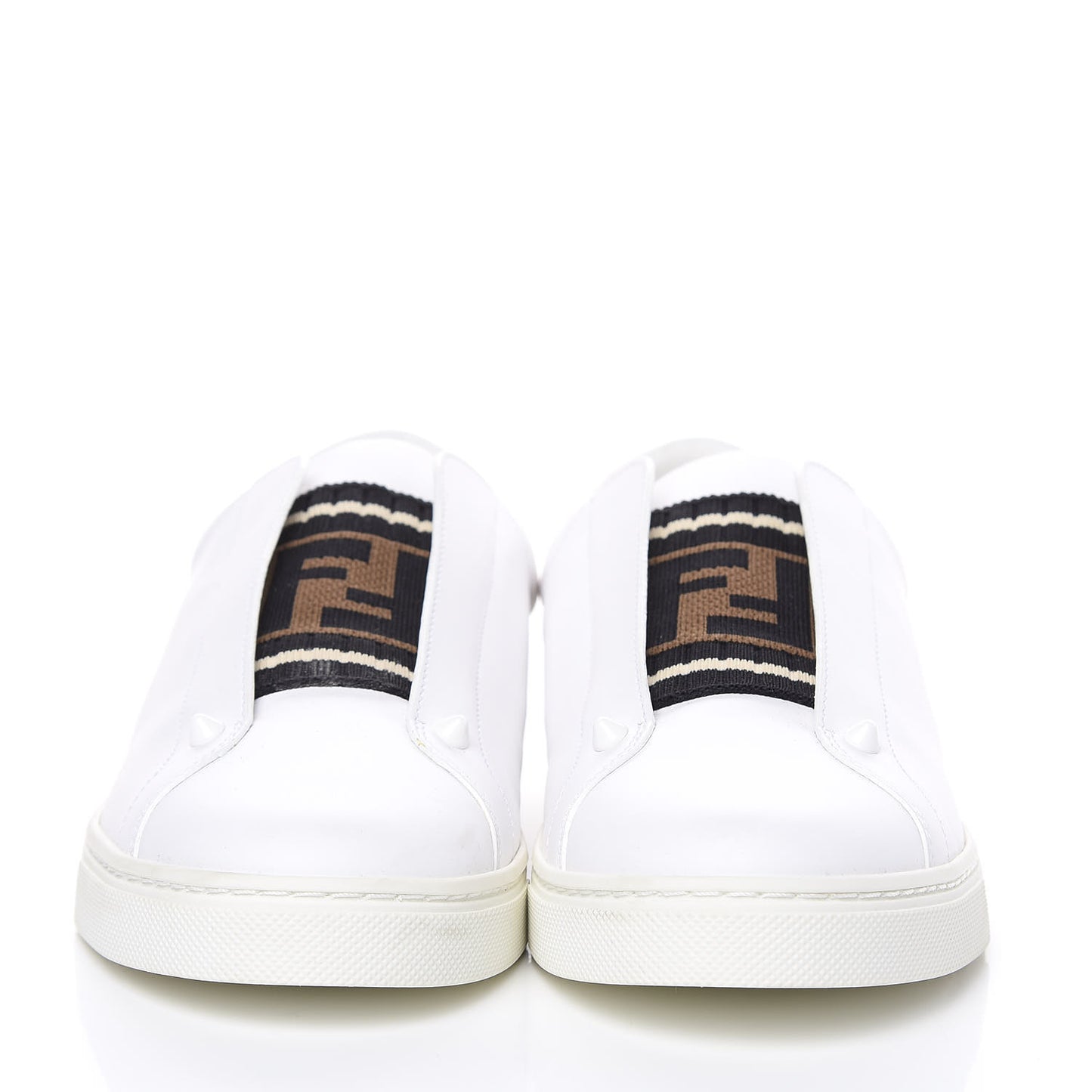 Vitello FF Rockoclick Slip On Sneakers 41 White