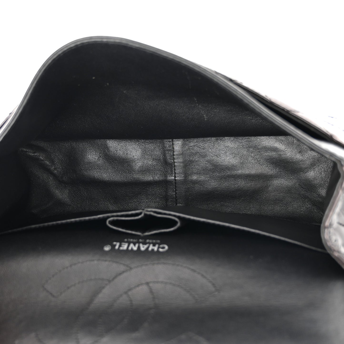 Patent Quilted 2.55 Reissue 226 Flap Black