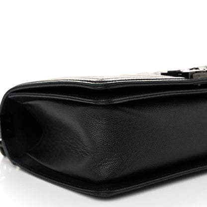 Chanel Caviar Quilted Medium Boy Flap So Black 9 of 10