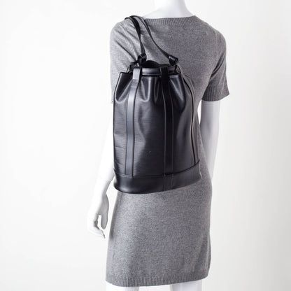 Louis Vuitton Epi Randonnee PM Black 2 of 8