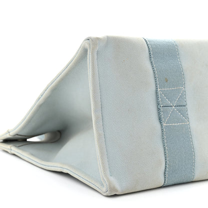Hermes Canvas Bora Bora Tote PM Eucalyptus 10 of 16